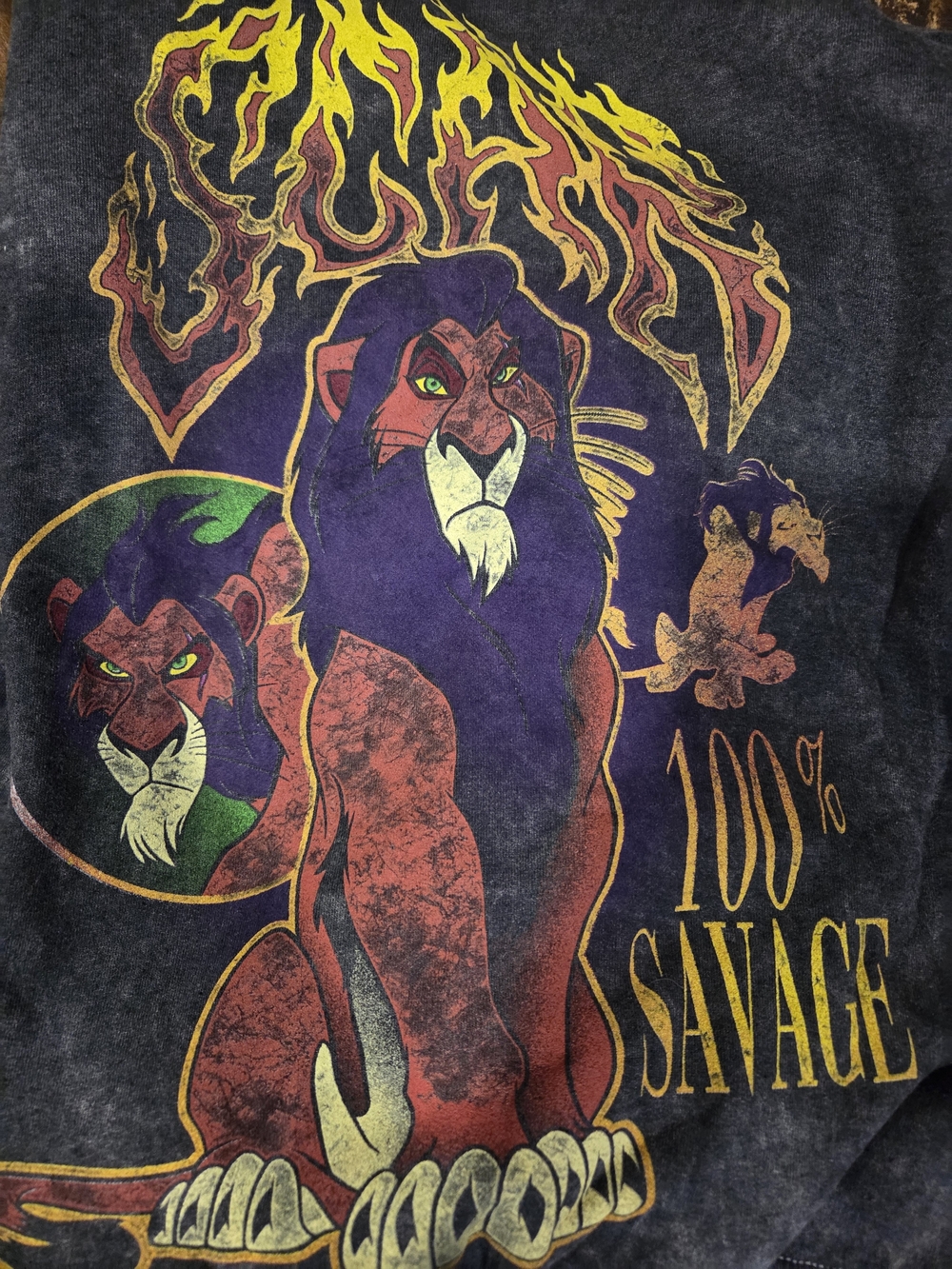Disney's The Lion King. Scar Crew Neck